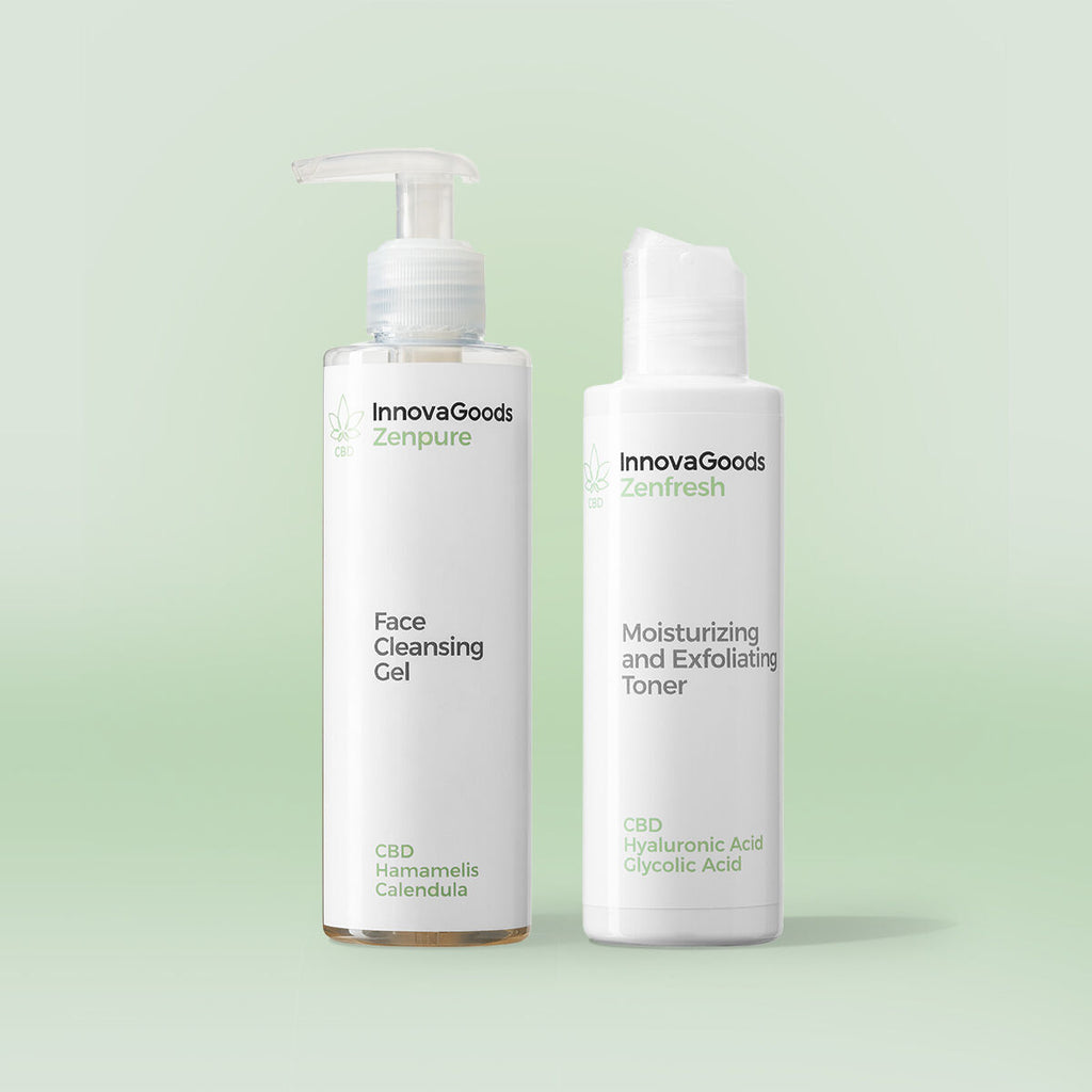 InnovaGoods Gesichtsreinigung Duo Packung CBD – Produktansicht 1