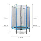 InnovaGoods Kinder Trampoline mit Safety Enclosure Zuply – Produktansicht 8