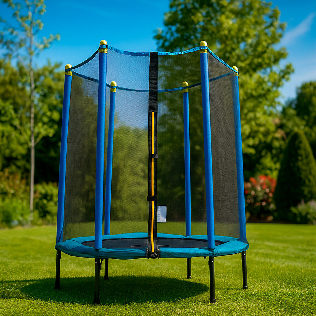 InnovaGoods Kinder Trampoline mit Safety Enclosure Zuply – Produktansicht 1