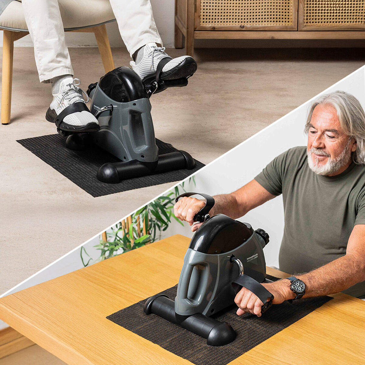 Static Pedaler für Arms & Legs mit Matte Velora 2100 InnovaGoods – Produktansicht 6