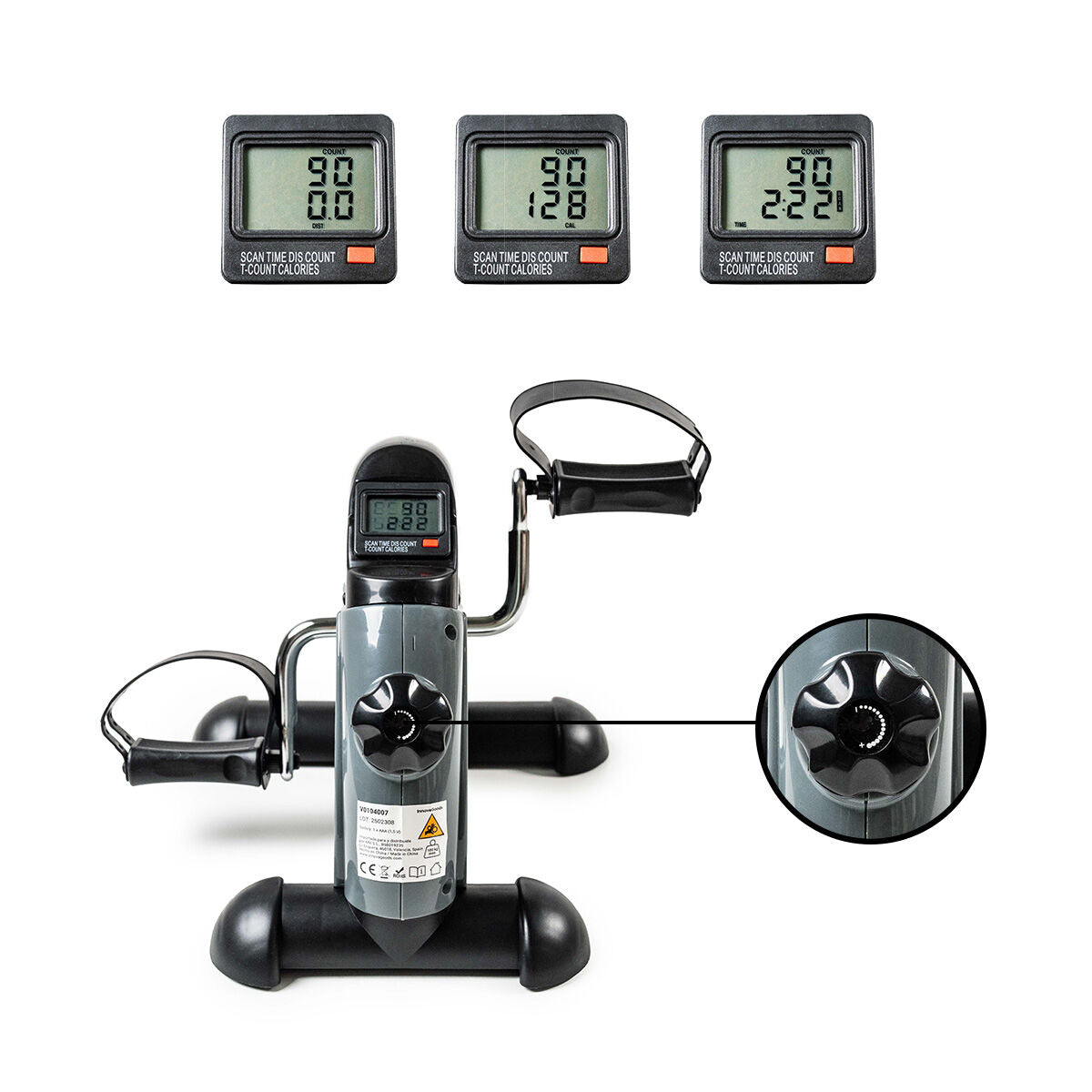 Static Pedaler für Arms & Legs mit Matte Velora 2100 InnovaGoods – Produktansicht 9