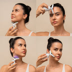 Elektrisches Gesichtsmassagegerät für Gesicht und Nacken mit LED, EMS und Wärme Selora InnovaGoods – Produktansicht 3