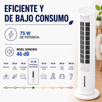 Tragbar Multifunction Tower Evaporative Cooler with Remote Control Hushly InnovaGoods – Produktbild 9