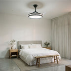 Deckenventilator mit LED-Licht, 4 Retractable Blades & Fern Steuerung InnovaGoods – Produktansicht 9